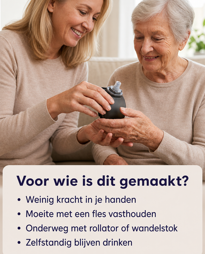 AquaPols - Polswaterfles voor Makkelijk Drinken