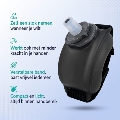 AquaPols - Polswaterfles voor Makkelijk Drinken