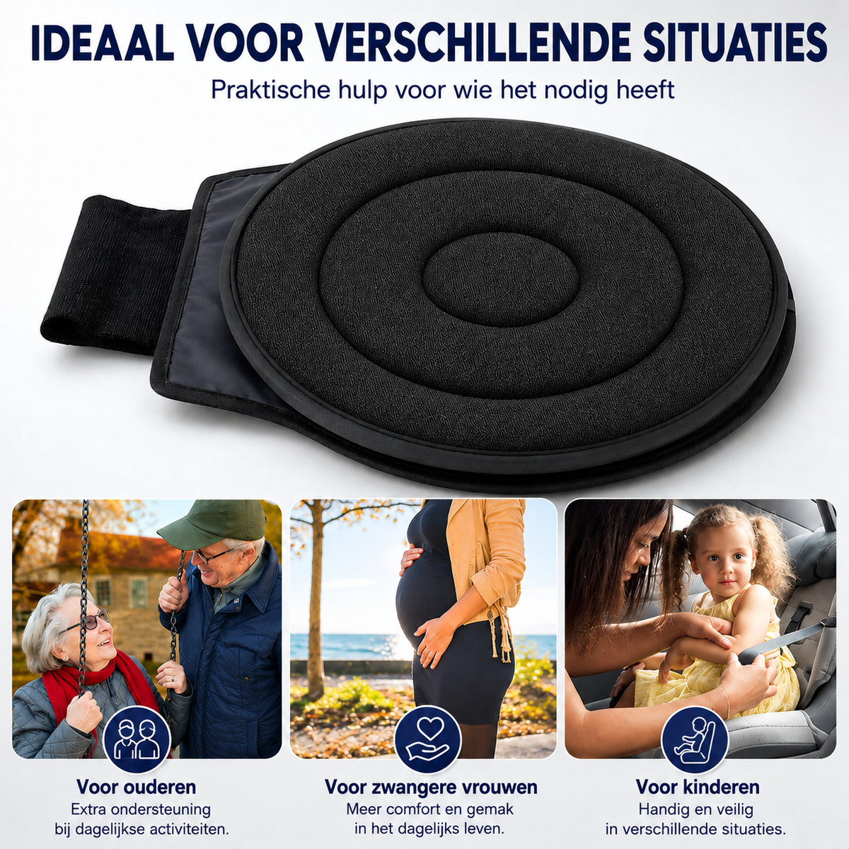 Wenda Draaikussen - Soepel In- en Uitstappen