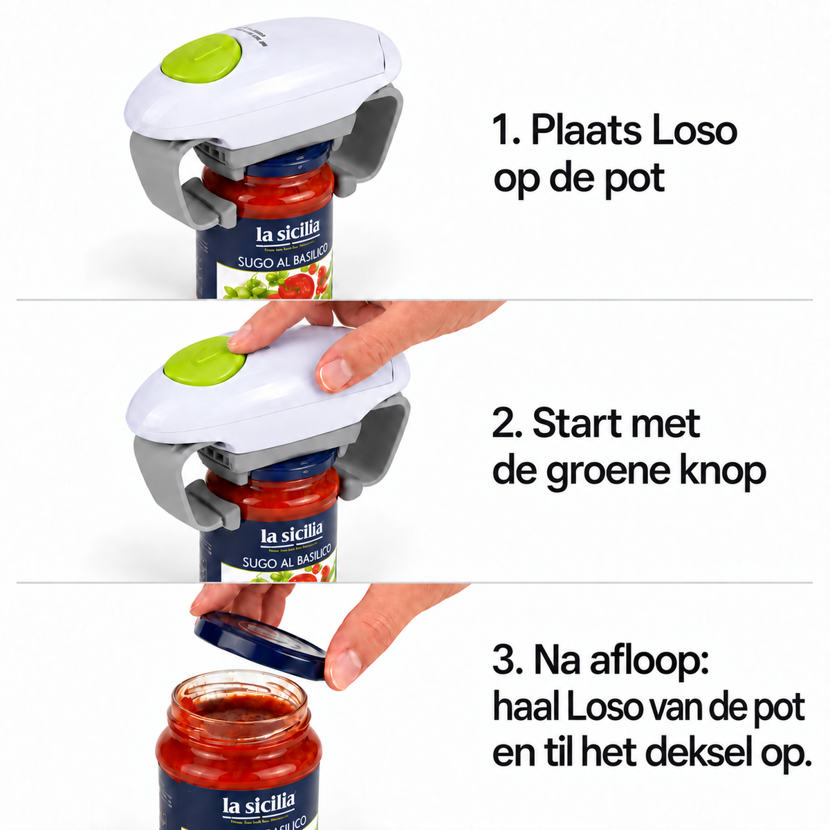 Loso - Potopener bij artrose, reuma en pijnlijke handen