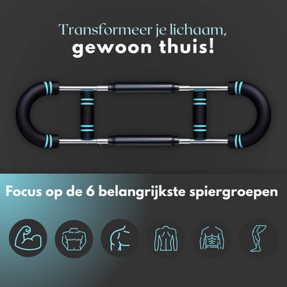 AlphaBar – Jouw Persoonlijke Gym, Altijd en Overal
