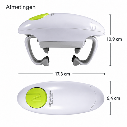 Afmetingen van de Loso potopener